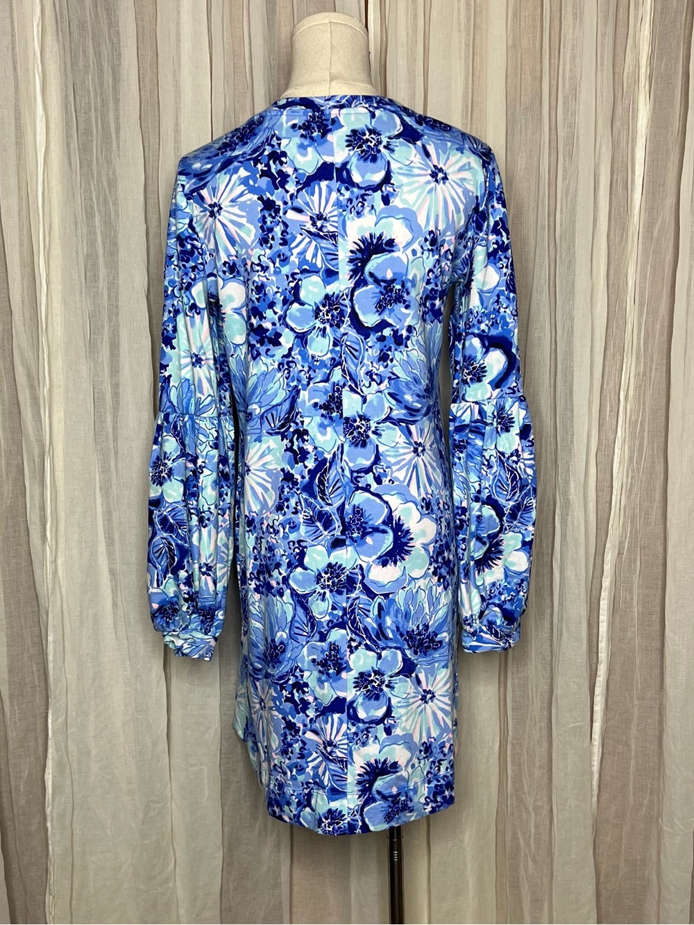 Lily Pulitzer Bartlett Coastal Blue Catch N Keep Dress - Picture 4 of 6